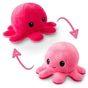 Reversible Octopus Mood Plushy